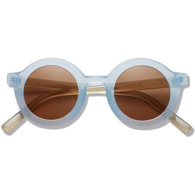 BABYMOCS Lunettes de soleil pour bébé de 0 à 1,5 ans, protection 100 % UV400, catégorie 3, monture en bioplastique recyclé, sans BPA, lunettes de soleil rondes pour bébé garçon et fille, design BABYMOCS Lunettes de soleil pour bébé de 0 à 1,5 ans, protection 100 % UV400, catégorie 3, monture en bioplastique recyclé, sans BPA, lunettes de soleil rondes pour bébé garçon et fille, design