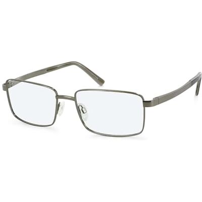 Hero HRO-4317 Cadre de prescription optique pour homme, gris métallisé, 56, gris, 56 Hero HRO-4317 Cadre de prescription optique pour homme, gris métallisé, 56, gris, 56