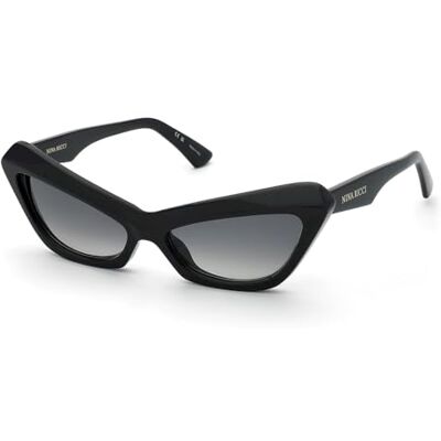 Nina Ricci Lunettes de Soleil SNR405 Nero lucido 59/16/140 Femme Nina Ricci Lunettes de Soleil SNR405 Nero lucido 59/16/140 Femme