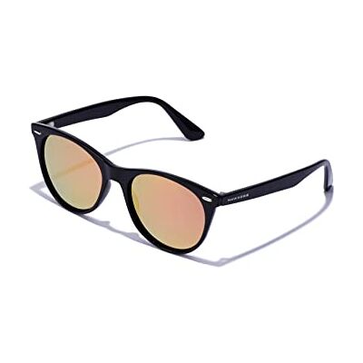 HAWKERS Lunettes de soleil HARLOW pour homme et femme, Or rose Polarisé · Noir Ct, taille unique HAWKERS Lunettes de soleil HARLOW pour homme et femme, Or rose Polarisé · Noir Ct, taille unique
