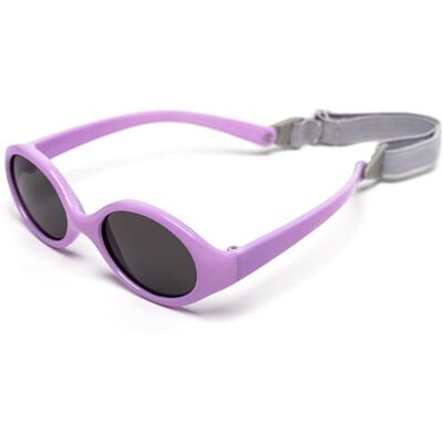 Kiddus Lunettes Soleil Polarisées pour Bébé à partir de 0 mois, Fille et Garçon. Protection solaire UV400. Sans BPA. Bande élastique amovible. Couleurs vives et tons pastel Kiddus Lunettes Soleil Polarisées pour Bébé à partir de 0 mois, Fille et Garçon. Protection solaire UV400. Sans BPA. Bande élastique amovible. Couleurs vives et tons pastel
