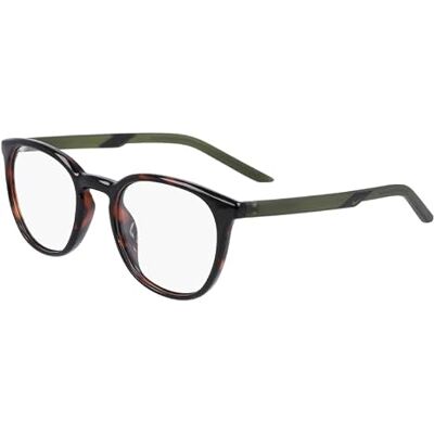 NIKE Lunettes de soleil Optical pour femme, Vert (239 Tortoise/Matte Rough Green), 49 NIKE Lunettes de soleil Optical pour femme, Vert (239 Tortoise/Matte Rough Green), 49