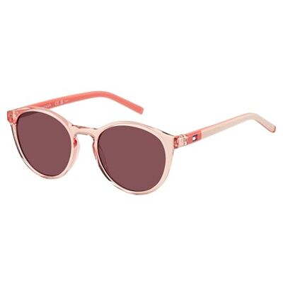 Tommy Hilfiger TH 2121/S Lunettes de Soleil 733 PEACH 47/17/130 JUNIOR Tommy Hilfiger TH 2121/S Lunettes de Soleil 733 PEACH 47/17/130 JUNIOR