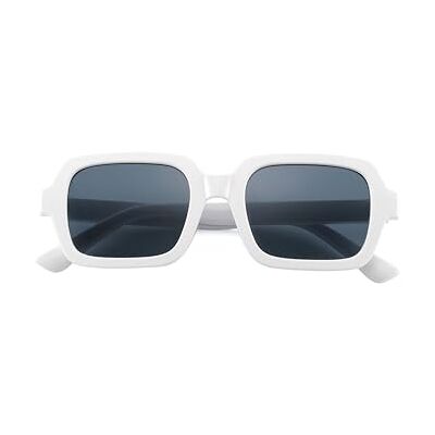 CHARRO Sunglasses Unisexe-Adulte, Blanc-gris, 51 CHARRO Sunglasses Unisexe-Adulte, Blanc-gris, 51