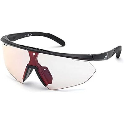adidas Lunettes Homme, Noir brillant, 00/0/140 adidas Lunettes Homme, Noir brillant, 00/0/140