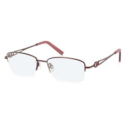 Puccini Women's PCO-286 Cadre de prescription optique pour femme, bordeaux, 51, bordeaux, 51 Puccini Women's PCO-286 Cadre de prescription optique pour femme, bordeaux, 51, bordeaux, 51
