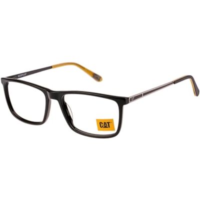 CAT Men's CTO-3052 Monture de lunettes de prescription pour homme, noir, 60, Noir, 60 CAT Men's CTO-3052 Monture de lunettes de prescription pour homme, noir, 60, Noir, 60