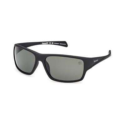 Timberland Lunettes de Soleil TB00017 MATTE BLACK/GREEN 61/16/140 homme Timberland Lunettes de Soleil TB00017 MATTE BLACK/GREEN 61/16/140 homme