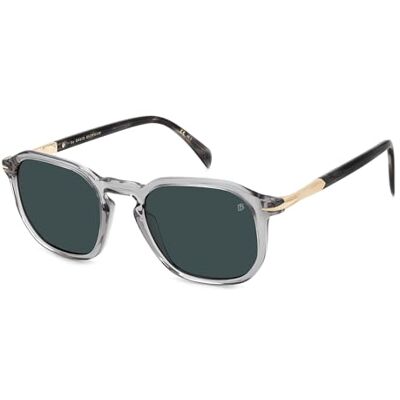David Beckham Lunettes de Soleil DB 1115/S TRANSPARENT GREY/BLUE 52/21/145 homme David Beckham Lunettes de Soleil DB 1115/S TRANSPARENT GREY/BLUE 52/21/145 homme