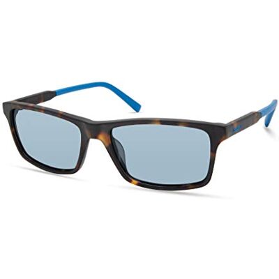 Timberland TBA9268 Lunettes de soleil légères pour homme Lunettes de soleil rectangulaires Verres polarisés fumés Havane foncée Mate Carey, Mate Carey, 56 Timberland TBA9268 Lunettes de soleil légères pour homme Lunettes de soleil rectangulaires Verres polarisés fumés Havane foncée Mate Carey, Mate Carey, 56