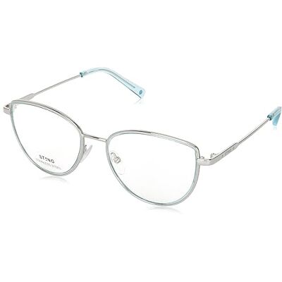 STING VST446V Lunettes Shiny Full Palladium 52 pour femme, Shiny Full Palladium, 52 STING VST446V Lunettes Shiny Full Palladium 52 pour femme, Shiny Full Palladium, 52