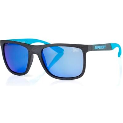 Superdry SDS RunnerX Polarised Sunglasses Marl Blue/Blue Mirror Superdry SDS RunnerX Polarised Sunglasses Marl Blue/Blue Mirror