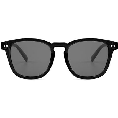 CHARRO Sunglasses Unisexe-Adulte, Noir Gris, 50 CHARRO Sunglasses Unisexe-Adulte, Noir Gris, 50