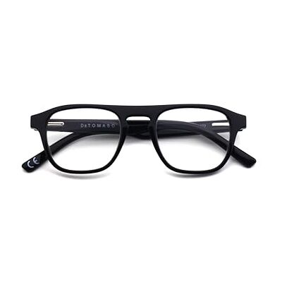 De Tomaso Reading Glasses, noir, 48 mm unisexe, Noir, 48mm De Tomaso Reading Glasses, noir, 48 mm unisexe, Noir, 48mm