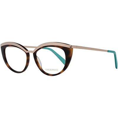Emilio Pucci Monture de lunettes pour femme, marron, standard Emilio Pucci Monture de lunettes pour femme, marron, standard