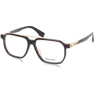 Police VPLR70 Lunettes Shiny Dark Havana Regular Unisexe Adulte Police VPLR70 Lunettes Shiny Dark Havana Regular Unisexe Adulte