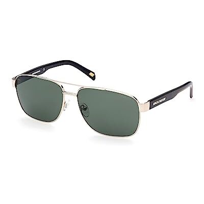 Skechers Lunettes Homme, Doré, 63/15/140 Skechers Lunettes Homme, Doré, 63/15/140