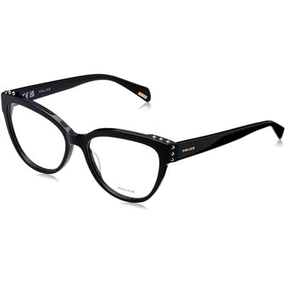 Police Eyeglass Frame VPLM05E Shiny Black 54/16/140 Lunettes femme, Noir brillant, 54/16/140 Police Eyeglass Frame VPLM05E Shiny Black 54/16/140 Lunettes femme, Noir brillant, 54/16/140