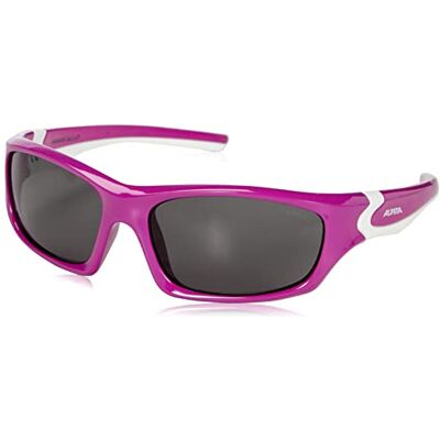 ALPINA Lunettes de soleil souples pour enfants, unisexes, bleu marine, blanc brillant, taille unique ALPINA Lunettes de soleil souples pour enfants, unisexes, bleu marine, blanc brillant, taille unique