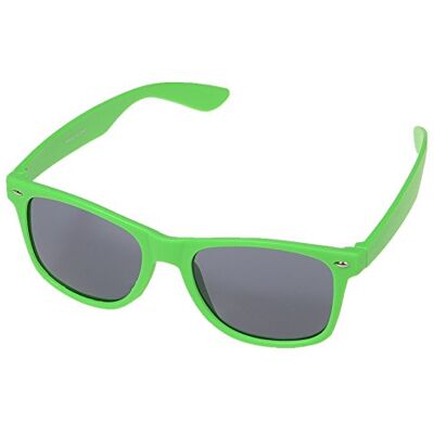 Miobo Lunettes de Soleil Style Rétro Années 1980 Noir Verre Transparent ou Teinté Miobo Lunettes de Soleil Style Rétro Années 1980 Noir Verre Transparent ou Teinté