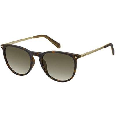 Fossil Lunettes de Soleil Mixte, Marron (Dkhavana), 53 Fossil Lunettes de Soleil Mixte, Marron (Dkhavana), 53