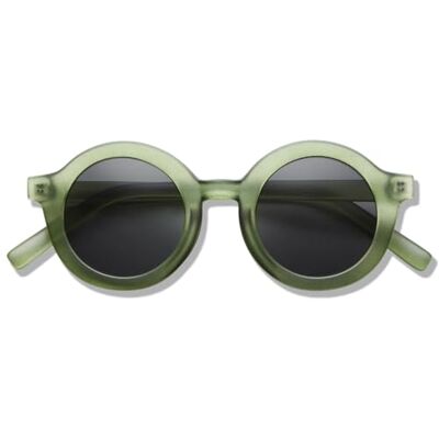 BABYMOCS Lunettes de soleil pour bébé de 0 à 1,5 ans, protection 100 % UV400, catégorie 3, monture en bioplastique recyclé, sans BPA, lunettes de soleil rondes pour bébé garçon et fille, design BABYMOCS Lunettes de soleil pour bébé de 0 à 1,5 ans, protection 100 % UV400, catégorie 3, monture en bioplastique recyclé, sans BPA, lunettes de soleil rondes pour bébé garçon et fille, design