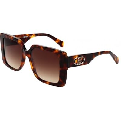 Liu Jo Lunettes de Soleil LJ816S TORTOISE/BROWN SHADED 55/18/140 femme Liu Jo Lunettes de Soleil LJ816S TORTOISE/BROWN SHADED 55/18/140 femme