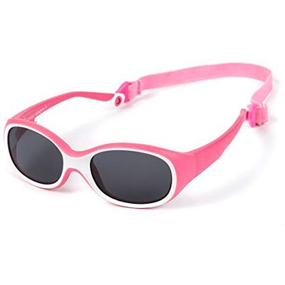 Kiddus Lunettes de Soleil Fille Garçon 2-4 ans. 100% Protection UV400. Lunettes Soleil Enfant 3-5 ans. Fabriquées en Caoutchouc Ultra Flexible. Incassables. Bande réglable et détachable Kiddus Lunettes de Soleil Fille Garçon 2-4 ans. 100% Protection UV400. Lunettes Soleil Enfant 3-5 ans. Fabriquées en Caoutchouc Ultra Flexible. Incassables. Bande réglable et détachable