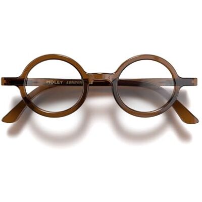 LONDON MOLE ® Moley Lunettes de lecture Des lecteurs ronds sympas Unisex féminin masculin Charnières à ressort LONDON MOLE ® Moley Lunettes de lecture Des lecteurs ronds sympas Unisex féminin masculin Charnières à ressort