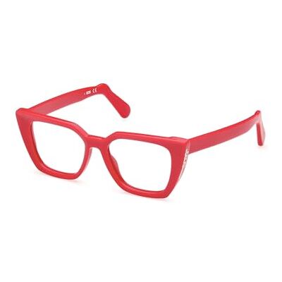 GCDS Cadre pour lunettes de prescription pour femme, rouge brillant, 50, Rouge brillant., 50 GCDS Cadre pour lunettes de prescription pour femme, rouge brillant, 50, Rouge brillant., 50