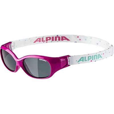 ALPINA Lunettes de soleil pour enfant Unisexe Motif pois roses Taille unique ALPINA Lunettes de soleil pour enfant Unisexe Motif pois roses Taille unique