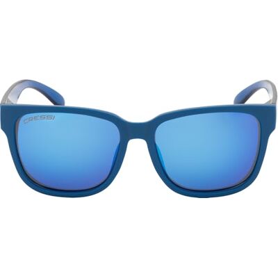 CRESSI Bivi Sunglasses Blue/Mirrored Lens Blue-Lunettes de soleil unisexes de sport légères polarisées de course à pied, conduite de vélo, sports nautiques, monture TR90 bleu, verres TAC bleu miroir CRESSI Bivi Sunglasses Blue/Mirrored Lens Blue-Lunettes de soleil unisexes de sport légères polarisées de course à pied, conduite de vélo, sports nautiques, monture TR90 bleu, verres TAC bleu miroir