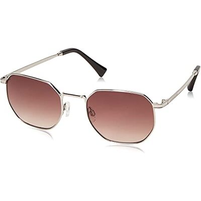 HAWKERS Lunettes de soleil SIXGON pour homme et femme, Marron fumé argenté, taille unique HAWKERS Lunettes de soleil SIXGON pour homme et femme, Marron fumé argenté, taille unique
