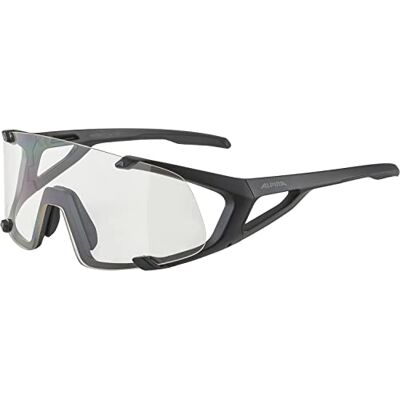ALPINA Hawkeye S Sunglasses, Black Matt, Taille Unique Unisex, Black Matt, taille unique ALPINA Hawkeye S Sunglasses, Black Matt, Taille Unique Unisex, Black Matt, taille unique