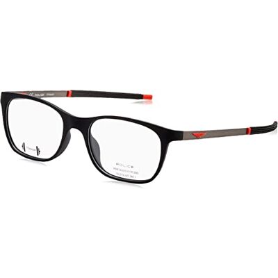 Police Lunettes Homme, Mat noir, 52 Police Lunettes Homme, Mat noir, 52