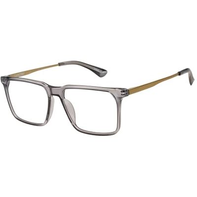 DAKOTA inspecs limited DKO-AOM 07-108 Cadre optique de prescription oculaire pour homme, gris, 55, gris, 55 DAKOTA inspecs limited DKO-AOM 07-108 Cadre optique de prescription oculaire pour homme, gris, 55, gris, 55