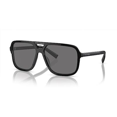 Dolce & Gabbana Lunettes de Soleil Homme, Noir, 61 Dolce & Gabbana Lunettes de Soleil Homme, Noir, 61