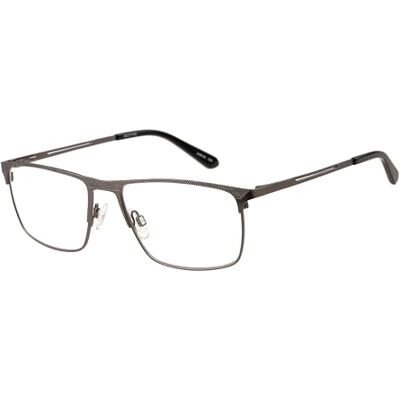 DAKOTA inspecs limited DKO-AOM 08-005 Optique Prescription Eyewear Frames, Gunmetal, 55, gris, 55 DAKOTA inspecs limited DKO-AOM 08-005 Optique Prescription Eyewear Frames, Gunmetal, 55, gris, 55