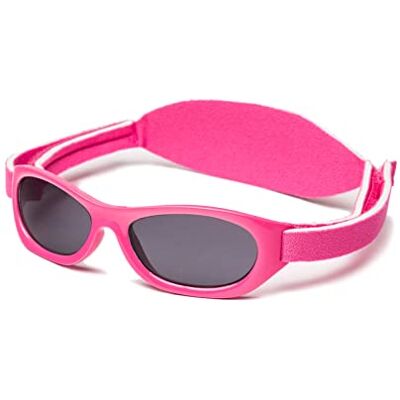 Kiddus Lunettes de Soleil Baby 0-12-24 mois. 100% Protection Solaire UV400. Lunettes Soleil Garçon Fille Bebe 1-2 ans. Bande Réglable en Néoprène Douce. Sans BPA Kiddus Lunettes de Soleil Baby 0-12-24 mois. 100% Protection Solaire UV400. Lunettes Soleil Garçon Fille Bebe 1-2 ans. Bande Réglable en Néoprène Douce. Sans BPA