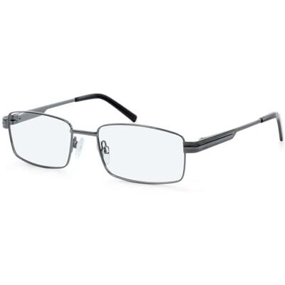Hero HRO-4228 Cadre de prescription optique pour homme, gris métallisé, 54, gris, 54 Hero HRO-4228 Cadre de prescription optique pour homme, gris métallisé, 54, gris, 54