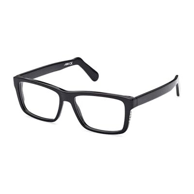 GCDS Unisexe GD5010 Prescription Eyewear Frames, Noir brillant, 55, Noir brillant, 55 GCDS Unisexe GD5010 Prescription Eyewear Frames, Noir brillant, 55, Noir brillant, 55