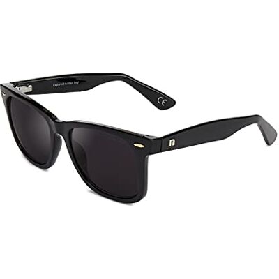 CLANDESTINE Modèle Soho Lunettes Unisexe Adulte, Modèle noir mat noir, taille unique CLANDESTINE Modèle Soho Lunettes Unisexe Adulte, Modèle noir mat noir, taille unique