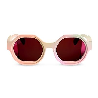 Suavinex , Lunettes de soleil pour enfants de 3 à 8 ans, polarisées, filtre UV 400, 100% protection contre les rayons UVA et UVB, avec étui inclus, flexibles et légères, hexagonales, Studio 2026, rose Suavinex , Lunettes de soleil pour enfants de 3 à 8 ans, polarisées, filtre UV 400, 100% protection contre les rayons UVA et UVB, avec étui inclus, flexibles et légères, hexagonales, Studio 2026, rose