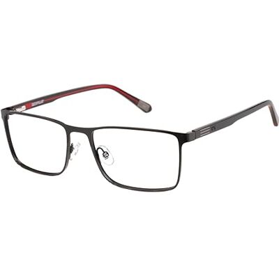 CAT Men's CTO-3061 Monture de lunettes de prescription pour homme Noir Taille 57, Noir, 57 CAT Men's CTO-3061 Monture de lunettes de prescription pour homme Noir Taille 57, Noir, 57