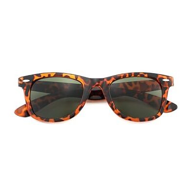 CHARRO Sunglasses Unisexe-Adulte, Tortue Vert, 50 CHARRO Sunglasses Unisexe-Adulte, Tortue Vert, 50