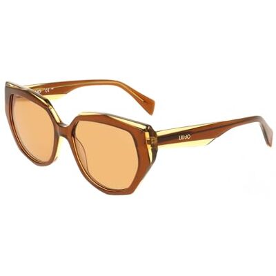 Liu Jo Lunettes de Soleil LJ828S Brown/honey 54/16/140 Femme Liu Jo Lunettes de Soleil LJ828S Brown/honey 54/16/140 Femme
