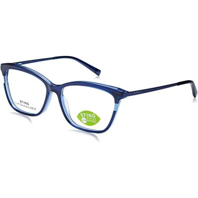 STING Lunettes Femme, Blue Top+Transp.Azure, 55 STING Lunettes Femme, Blue Top+Transp.Azure, 55