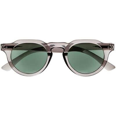 OPULIZE Lunettes de Lecture Reading Glasses Mixte, Gris Moyen Transparent, Taille unique OPULIZE Lunettes de Lecture Reading Glasses Mixte, Gris Moyen Transparent, Taille unique