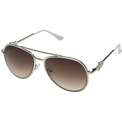 GUESS Gf0344 5632f Sunglasses, Or et Marron, Taille Unique Mixte, Or et Marron, Taille unique GUESS Gf0344 5632f Sunglasses, Or et Marron, Taille Unique Mixte, Or et Marron, Taille unique