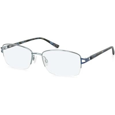 Puccini Montures de prescription optique pour femme, PCO-303, bleu, 55, bleu, 55 Puccini Montures de prescription optique pour femme, PCO-303, bleu, 55, bleu, 55
